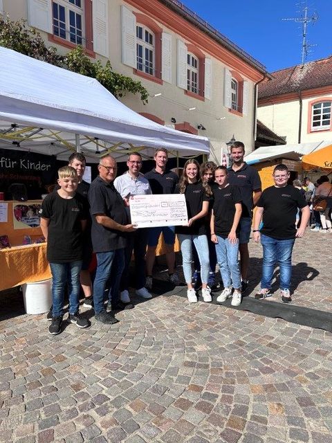 Spendenübergabe