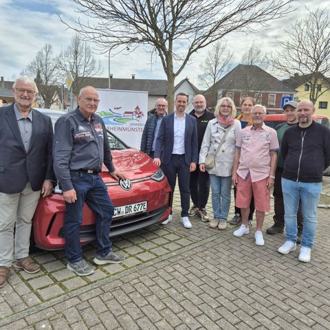 e carsharing jetzt in Rheinmünster - Standorteröffnung